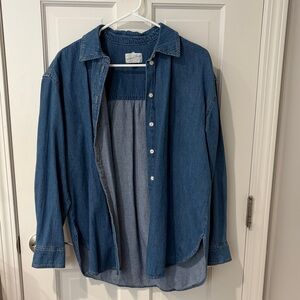 Universal Thread Classic Blue Denim Shirt